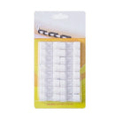 16PCS Cable Clips Management Holder Cord Wire Line Organizer Self-Adhesive L - L Size - White x 16 PCS