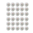 30PCS 3-Star Table Tennis Balls Professional Pingpong Ball Training Ball 40mm - White