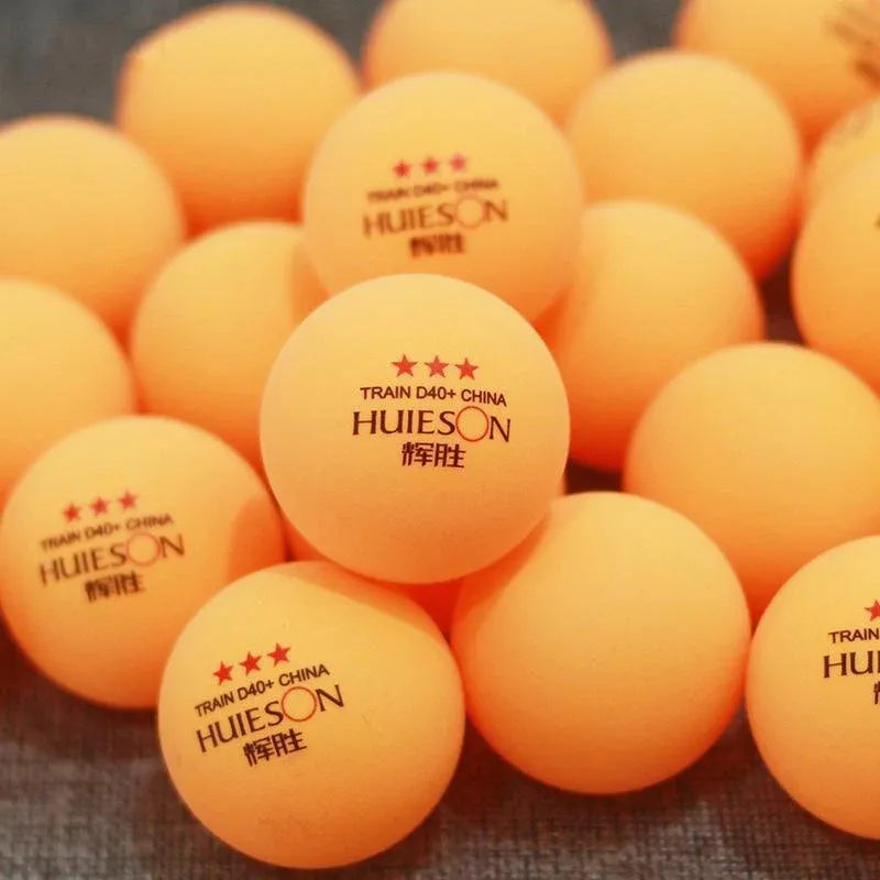 30PCS 3-Star Table Tennis Balls Professional Pingpong Ball Training Ball 40mm - White