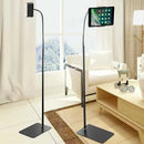 Adjustable Floor/Desk Stand Bed Lazy Mount Holder Arm Bracket For Phone Tablet - 6.5-9cm Black(Desk Stand)