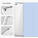 Shockproof Silicone iPad Air 4 Cover with Pencil Slot and Smart Wake - Navy