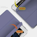 Shockproof Silicone iPad Air 4 Cover with Pencil Slot and Smart Wake - Navy