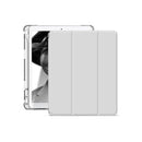 Shockproof Silicone iPad Air 4 Cover with Pencil Slot and Smart Wake - Grey