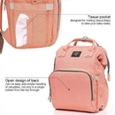 Luxury Multifunctional Diaper Nappy Backpack Maternity Mummy Changing Bag - Black