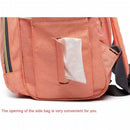 Luxury Multifunctional Diaper Nappy Backpack Maternity Mummy Changing Bag - Navy