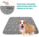 Orange Washable Pet Dog Cat Training Pee Pads Cushion Bed Absorbent Mat - 40X60cm