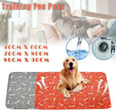 Orange Washable Pet Dog Cat Training Pee Pads Cushion Bed Absorbent Mat - 80X90cm