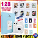 128 Pockets Album Case Storage For Polaroid Photo FujiFilm Camera Film - Royal Blue
