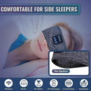 Wireless Bluetooth Eye Mask Headphones Sleep Headband for Relaxation and Meditation - Black