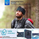 Wireless Bluetooth Eye Mask Headphones Sleep Headband for Relaxation and Meditation - Black