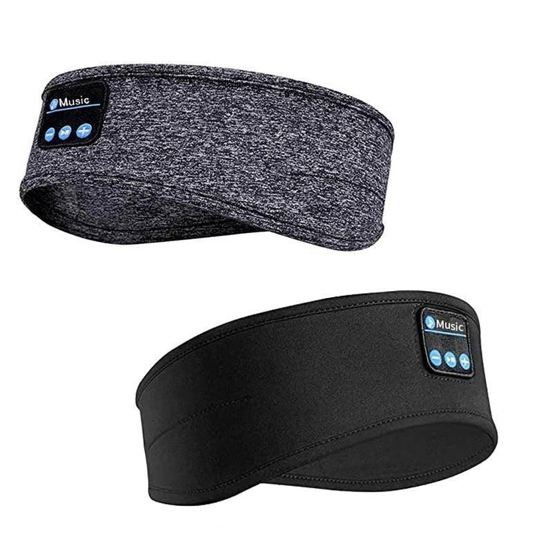 Wireless Bluetooth Eye Mask Headphones Sleep Headband for Relaxation and Meditation - Grey