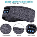 Wireless Bluetooth Eye Mask Headphones Sleep Headband for Relaxation and Meditation - Grey