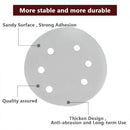 100x 123mm 6/8-Hole Sanding Discs Hook Loop Orbital Sander Pads 80 120 240 Grit - 80 Grits（6-Hole）