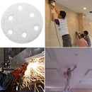 100x 123mm 6/8-Hole Sanding Discs Hook Loop Orbital Sander Pads 80 120 240 Grit - 80 Grits（6-Hole）