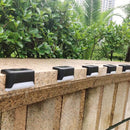 Solar Led Deck Lights Path Garden Patio Pathway Stairs Step Fence Lamp Outdoor - 4PCS