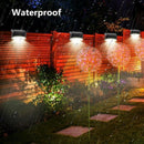 Solar Led Deck Lights Path Garden Patio Pathway Stairs Step Fence Lamp Outdoor - 4PCS