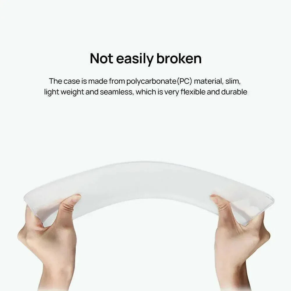 Frosted Transparent Case with Keyboard Cover for MacBook 13 to 16 Inch - Mackbook 13.3 Air (A1369/A1466)