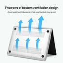 Frosted Transparent Case with Keyboard Cover for MacBook 13 to 16 Inch - Mackbook 15.4 Pro (A1707/A1190)