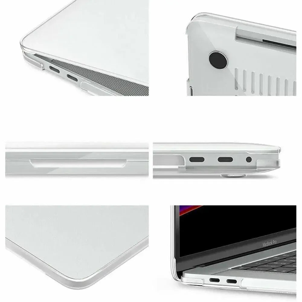 Frosted Transparent Case with Keyboard Cover for MacBook 13 to 16 Inch - Mackbook 16 Pro (A2141)