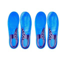 Comfort Gel Insoles with Arch Support for Flat Feet and Everyday Footwear - 1 Pair 35-38(24.5CM)