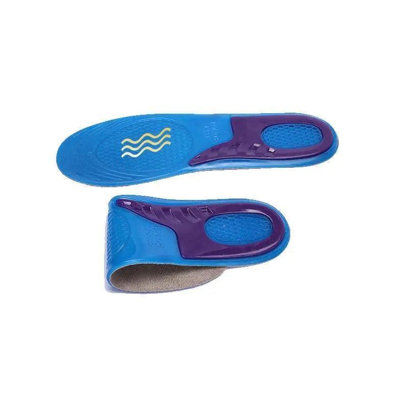 Comfort Gel Insoles with Arch Support for Flat Feet and Everyday Footwear - 1 Pair 35-38(24.5CM)