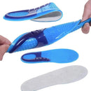 Comfort Gel Insoles with Arch Support for Flat Feet and Everyday Footwear - 1 Pair 35-38(24.5CM)