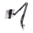 Clamp Long Arm Tablet Phone Holder Adjustable Mount for Bed Desk Use