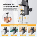Clamp Long Arm Tablet Phone Holder Adjustable Mount for Bed Desk Use