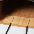 50X Kraft Paper Bags Gift Shopping Carry Craft Brown Bag With Handles - L-25.4cmx33cmx12.7cm