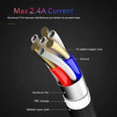 Mcdodo Fast Usb Cable Heavy Duty Charging Syn Charger Iphone 90 Degree Angle - 1.8m
