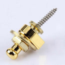 1PC Buttons Straplocks Bass Replacement Strap Locks Electric Acoustic Guitar - Gold
