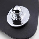 1PC Buttons Straplocks Bass Replacement Strap Locks Electric Acoustic Guitar - Silver