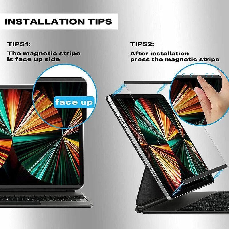 Magnetic Paper Film Like Screen Protector For Ipad Pro11 Mini Air 4 9.7 10.2 - iPad Pro 2018/2020/2021，iPad Air 4 ( 11")
