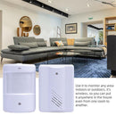Restaurant Shop Door Entry Wireless Pir Motion Sensor Door Chime Door Bell Alarm - 1 Receiver+2 Sensors