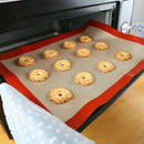 Silicone Baking Mat Non Stick Reusable Sheet for Pastry Dough Cookie Oven Bakeware - Black 2PCS(2*60X40CM)