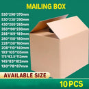 3-Layer Mailing Box Carton Small Medium Large Cardboard Parcel Boxes - Carton - 530x230x290mm