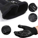 Winter Gloves Thermal Touch Screen Thermal Windproof Warm Grey - L