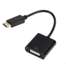 DisplayPort to DVI Adapter Cable 1080P DP Male to DVI Female Converter 20cm
