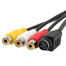 High-Quality PC VGA to S-Video 3RCA TV Converter Cable - Seamless Video Adapter Solution