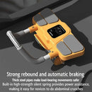 Four Wheel Abdominal Roller Automatic Rebound Ab Machine Home Fitness Equipment - Black