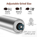 Manual Coffee Grinder Stainless Steel Ceramic Burr Hand Crank Portable Mill