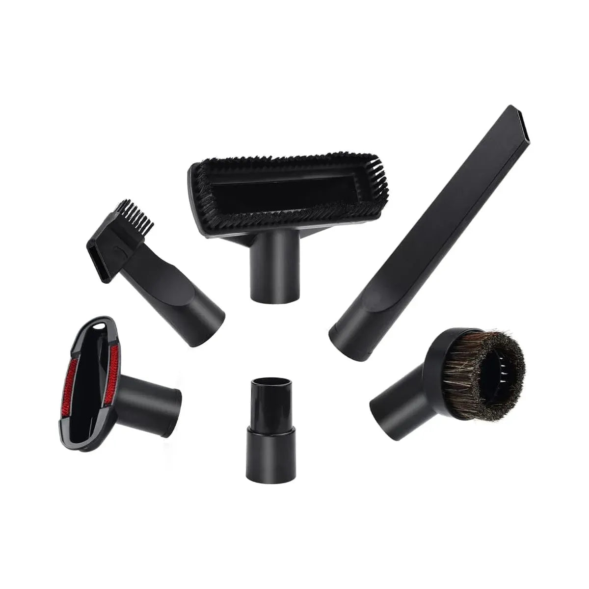 6pcs Vacuum Cleaner Accessory Suction Head Suitable for 32mm Inner Diameter Fit
