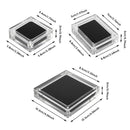 5PCS Acrylic Transparent Jewelry Display Case Necklace Earring Ring Bracelet - 6.8x6.8x2cm