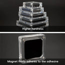 5PCS Acrylic Transparent Jewelry Display Case Necklace Earring Ring Bracelet - 6.8x6.8x2cm
