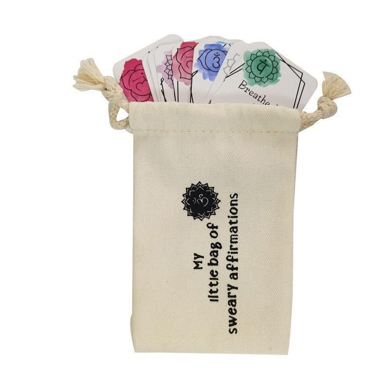 16Pcs Funny Affirmation Cards Sweary Positive Swear Card Confirmation Joke Gift