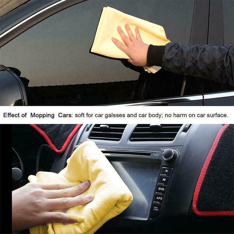3X Large Size Shammy Chamois Towel Pvs For Car Home Office Pet Garden Restaurant