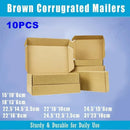 Brown Mailing Box Carton A4 A5 Small Medium Large Cardboard Mailer - 22x16x10CM