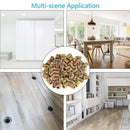 120Pcs M6 Zinc Alloy Hex Drive Head Nuts for Wood