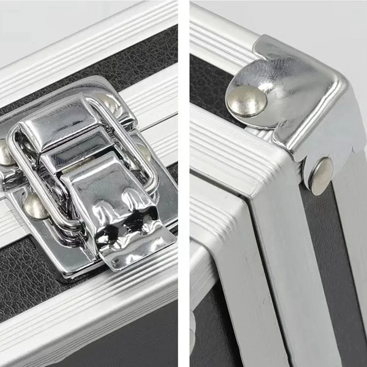 Aluminium Alloy Storage Box for Toys Models and Accessories Portable Organiser Case