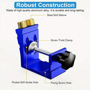 Woodworking Hole Positioner Pocket Hole Jig Inclined Drill Guide Locator Tool